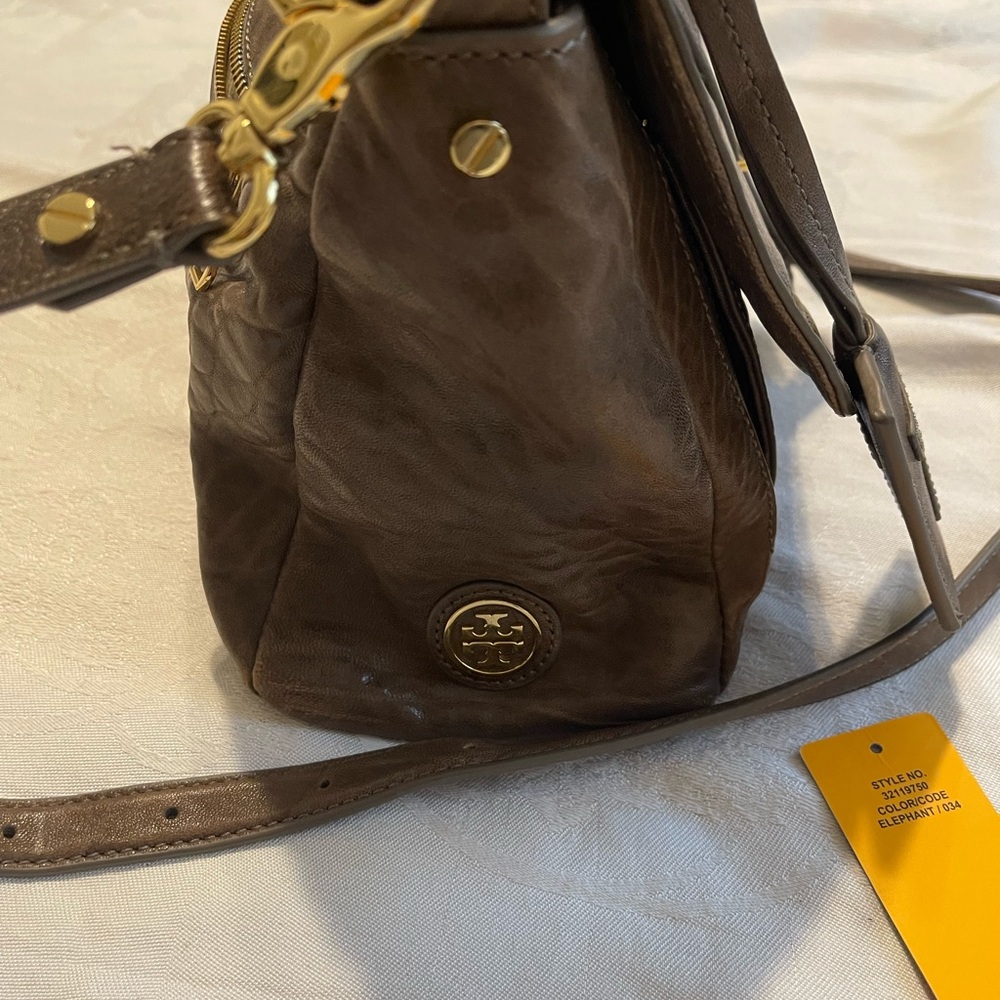 Vintage Tory Burch  Brown Leather 797 messenger bag - Picture 4 of 14